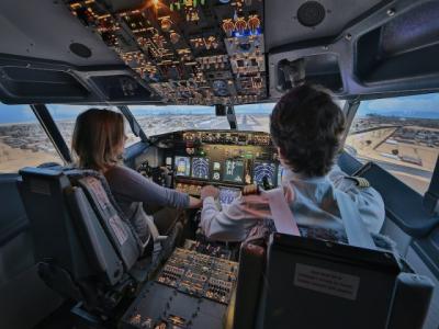 European flight simulator